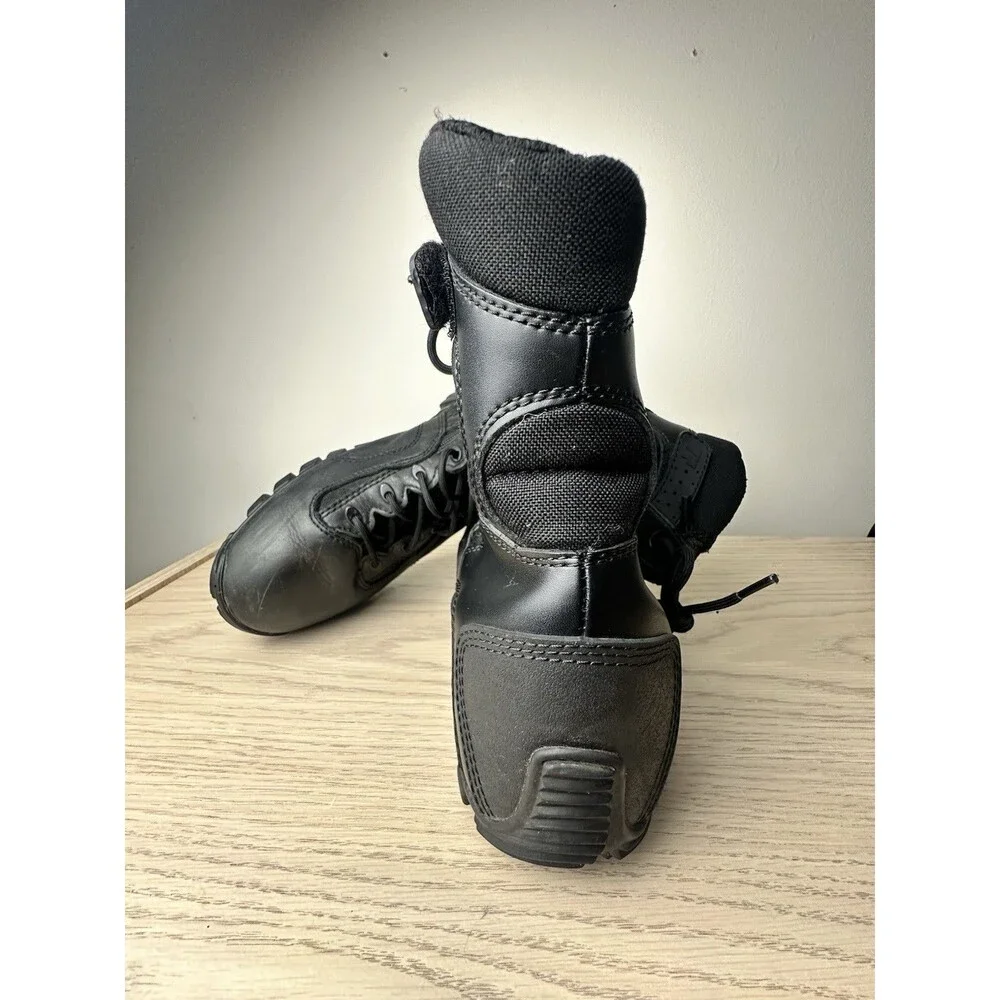 Belleville Khyber Tactical Boots TR806Z Men's Black 11 Wide Solid Side Zip